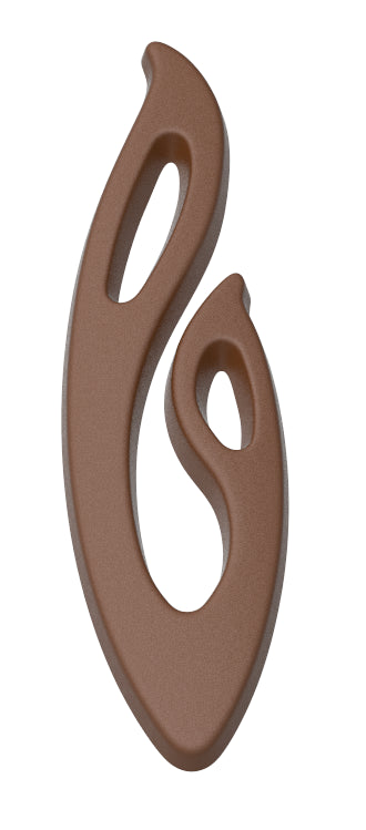 MFS MS1130 Polycarbonate Mould Tray from Mangharam Chocolate Solutions, Bangalore India for making garnish chocolates for cakes & ice creams. 2.5g / 18 cavities