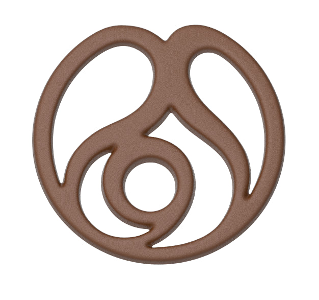 MFS MS1136 Polycarbonate Mould Tray from Mangharam Chocolate Solutions, Bangalore for making garnish chocolates for cakes, pastries & desserts 2.5g/18 cavities