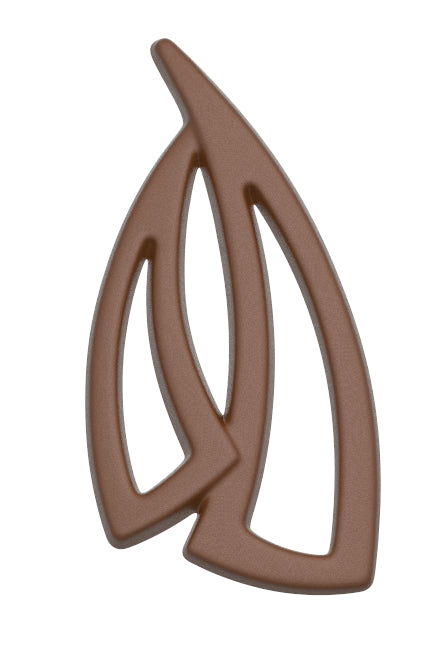 MFS MS1137 Polycarbonate Mould Tray from Mangharam Chocolate Solutions, Bangalore for making garnish chocolates for cakes, pastries & desserts 2.5g/16 cavities