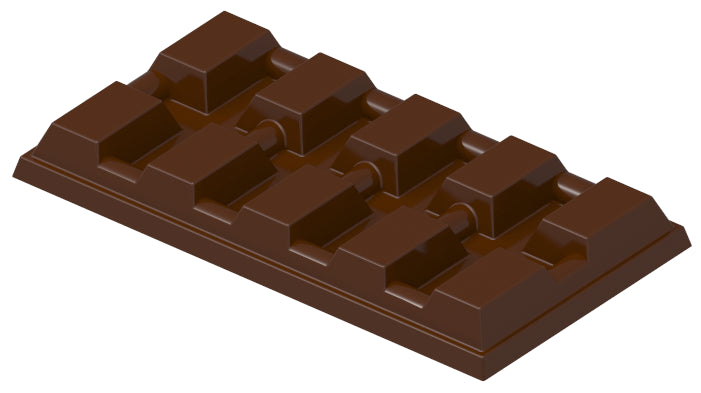 Polycarbonate Chocolate Bar Mould MS0422 from Mangharam