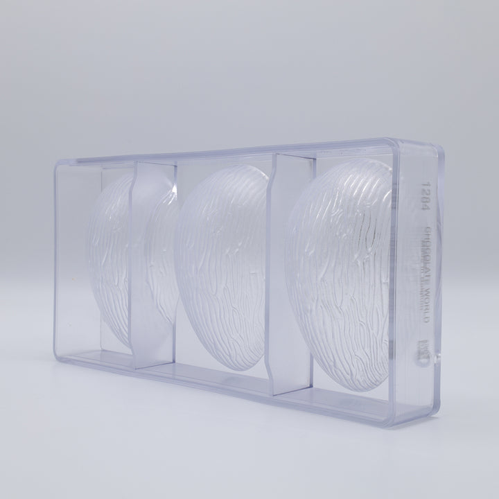 Chocolate World RM1284 / 221 g / 3 Cavities Polycarbonate Easter Egg