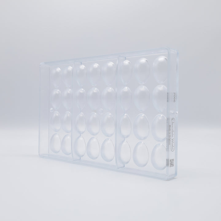 Chocolate World RM2066 / 5 g / 32 Cavities Polycarbonate Easter Egg