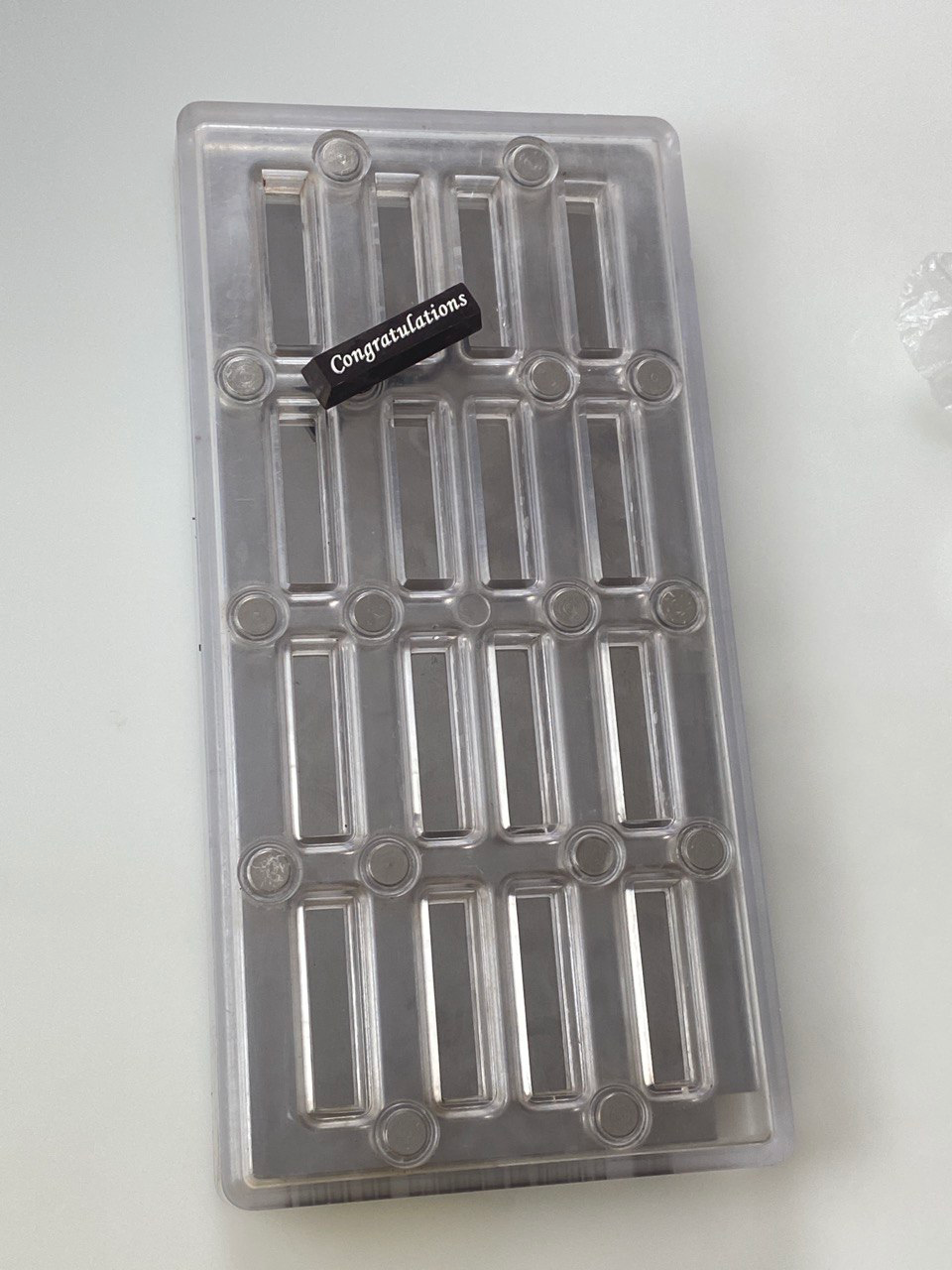 MMV 009 Bar Magnetic Mould  48 x 12 MM + Logo Sheet Set