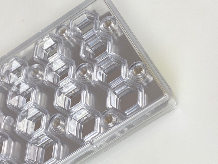 MMV 025 Hexagon Magnetic Mould  27 x 23.5 MM + Logo Sheet Set