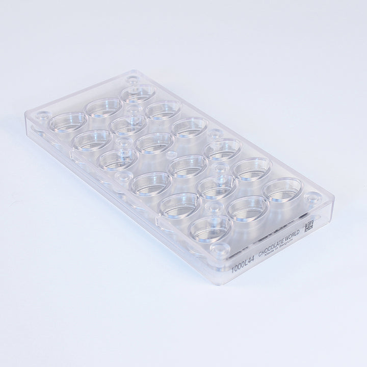 Chocolate World Polycarbonate Mould MMV044 / 10.5 gr / 18 cavities - Mangharam Chocolate Solutions