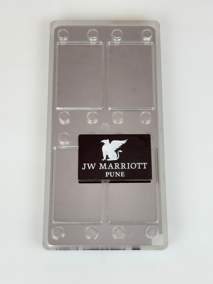 MMV 016 Business Card Magnetic Mould 85 x 55 MM + Logo Sheet Set