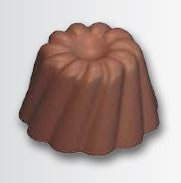Italian Polycarbonate Chocolate Mould RA239 / 10 gr / 35 cavities