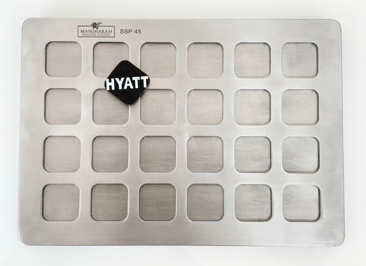 SSP 45 Square Coin 24 x 24 MM + Logo Sheet Set