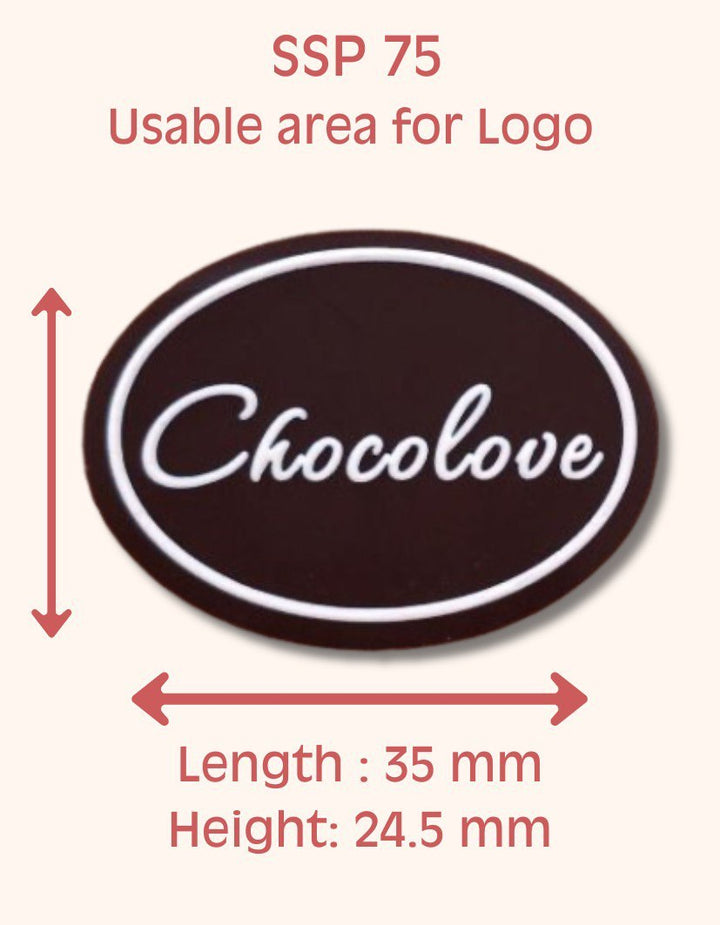 SSP 75 Large Oval Coin 39 x 29 MM + Logo Sheet Set