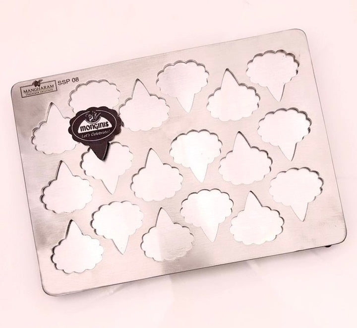 SSP 08 Small Oval Flower Placard 38 x 38 MM + Logo Sheet Set