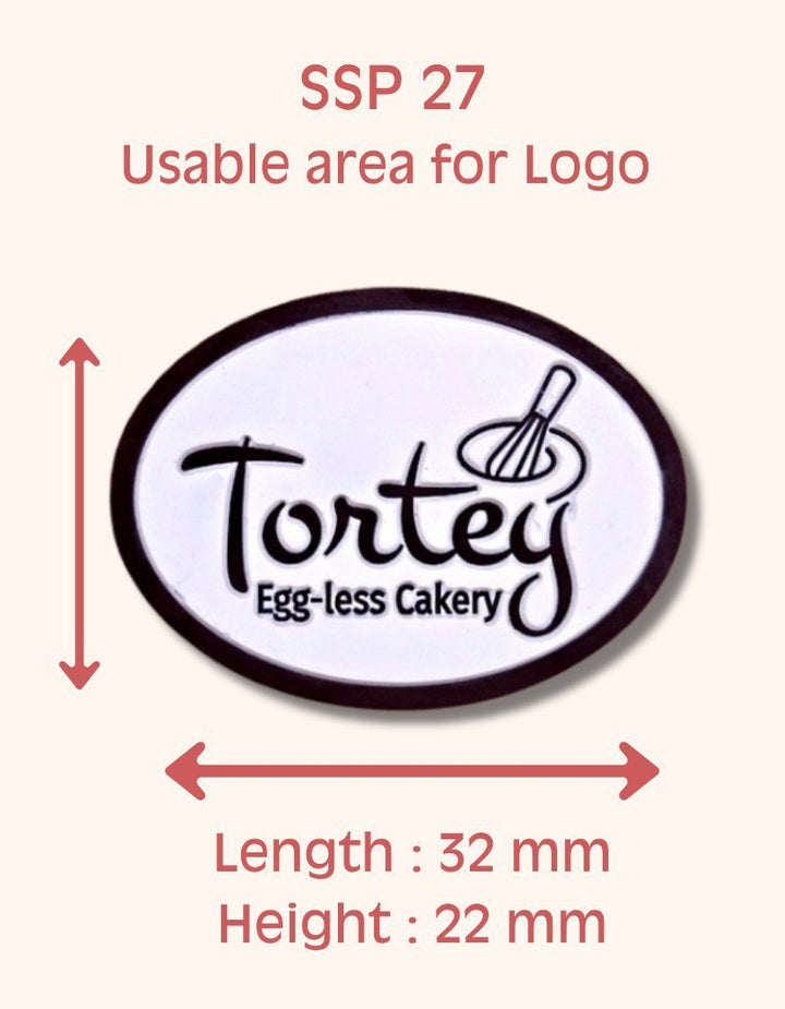 SSP 27 Medium Oval Coin  35 x 25 MM + Logo Sheet Set