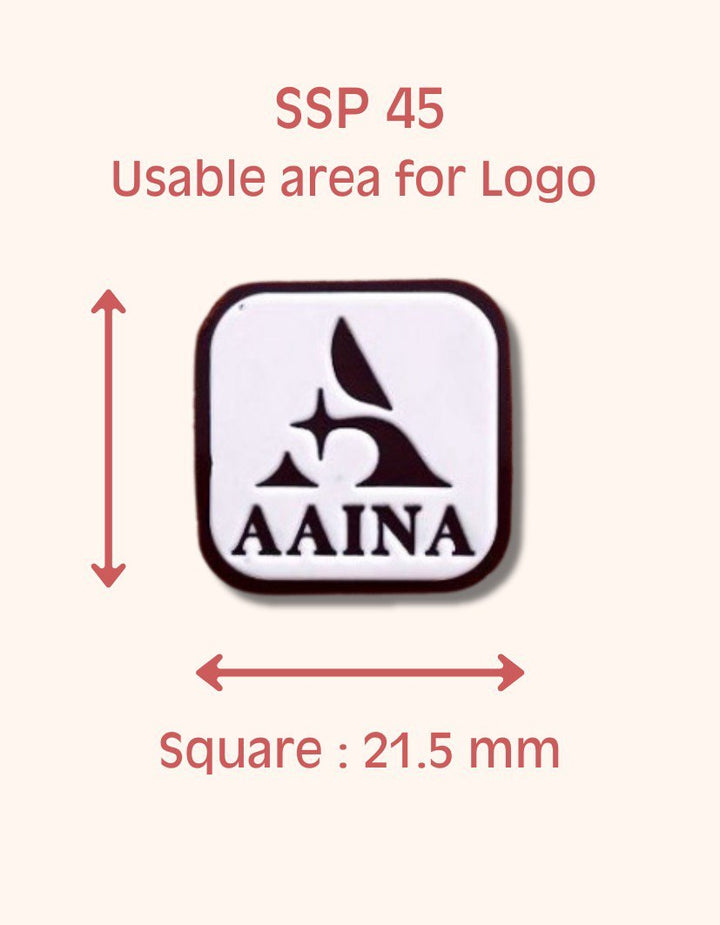 SSP 45 Square Coin 24 x 24 MM + Logo Sheet Set