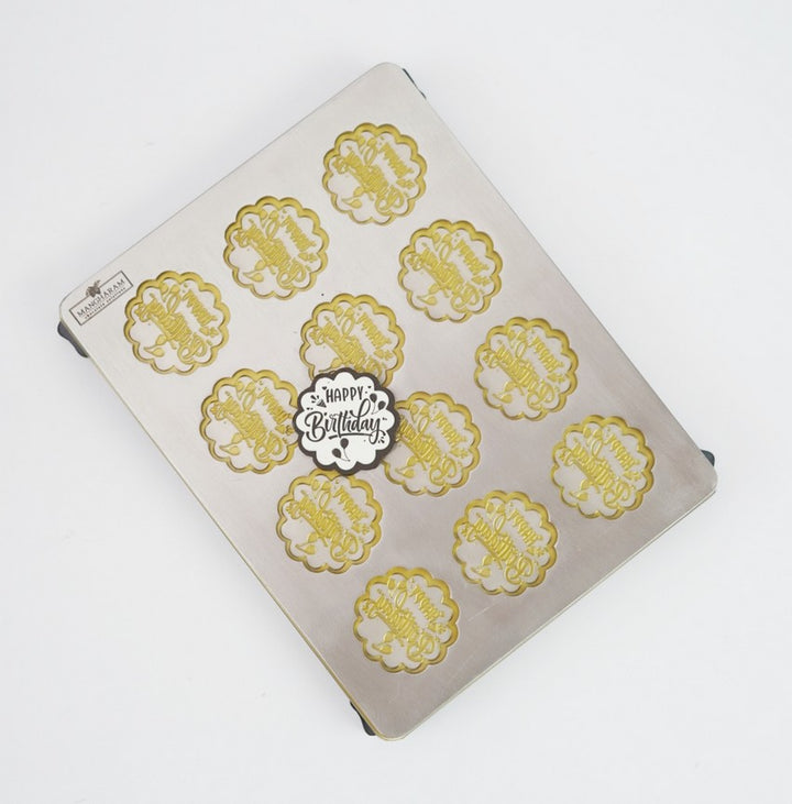 SSP 66 Medium Round Flower Coin Dia. 35 MM + Logo Sheet Set