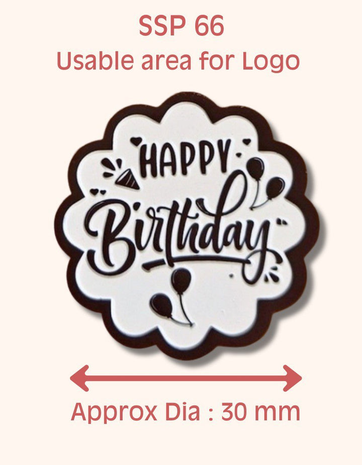 SSP 66 Medium Round Flower Coin Dia. 35 MM + Logo Sheet Set