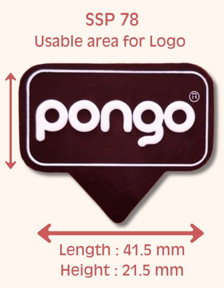 SSP 78 Plain Rectangle Placard  45 x 37 MM + Logo Sheet Set