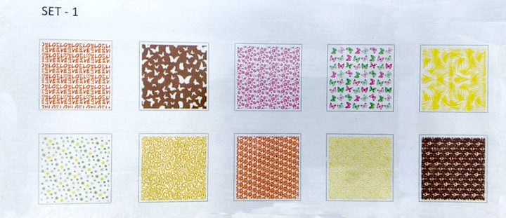 Transfer Sheets - Set 1