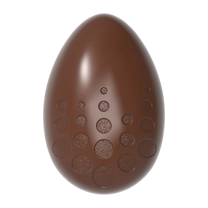Chocolate World RM12108 / 45 g / 8 Cavities Polycarbonate Easter Egg Mould