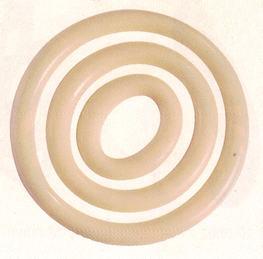 Garnish Mould MA 20-D021 from Mangharam helps make Chocolate Garnishes for cakes, pastries, ice-creams & desserts imparting a fine shine & finish to confections