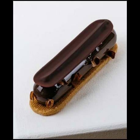 Stainless Steel Leaf Eclair by Frank Haasnoot 20FH04