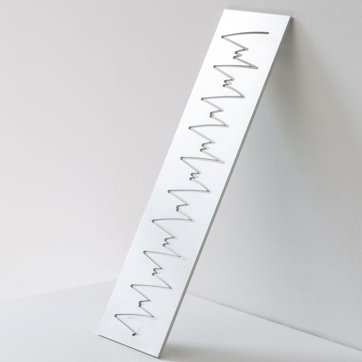 Stainless Steel Heartbeat Template Chocolate Decoration Tool by Frank Haasnoot  20FH53