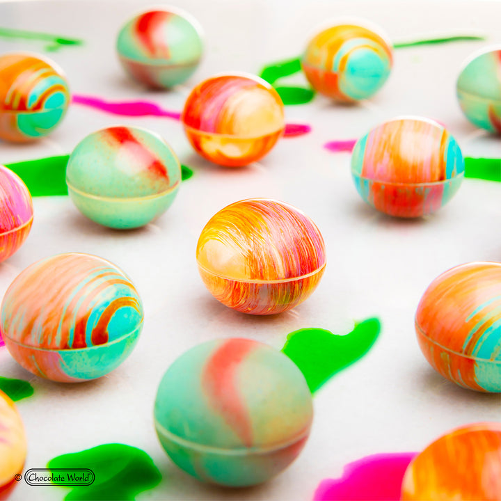 Chocolate World Polycarbonate Mould RM1989 / 7.5 gr / 21 cavities