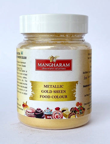Mangharam Metallic GOLD SHEEN Colour  - 25 gms
