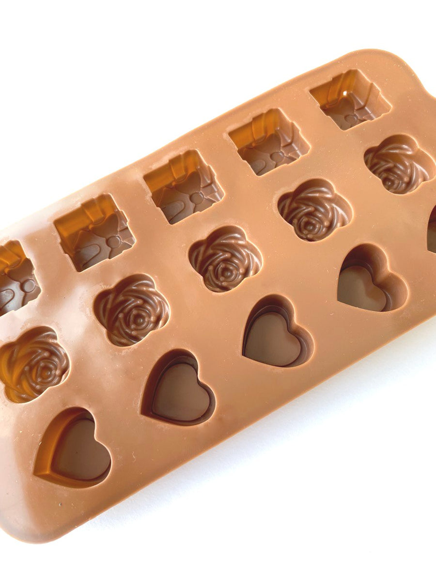 Mangharam Silicone Chocolate Candy Jelly Ice Mould Tray