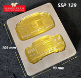 Mangharam Chocolate Luxury Cars Cake Topper Mould SSP 129 Best Wishes Message