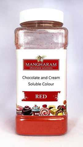 Mangharam Chocolate & Cream soluble Colour RED - 100 gms Jar