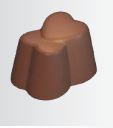 Polycarbonate Caberellon RA17592 Chocolate Mould from Mangharam Chocolate Solutions, India