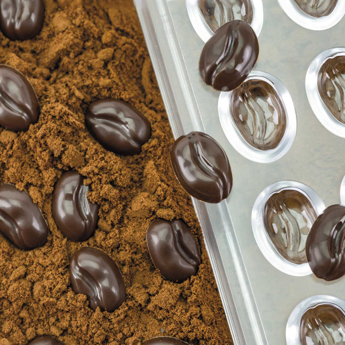 Martellato 21MA1081 / 0.7 g / 80 Cavities Polycarbonate Mould - Mangharam Chocolate Solutions