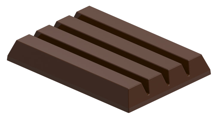 MFS MS0438 / 57 g / 4 Cavities Polycarbonate Mould