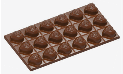 MFS MS0456 / 100 g / 3 Cavities Polycarbonate Mould