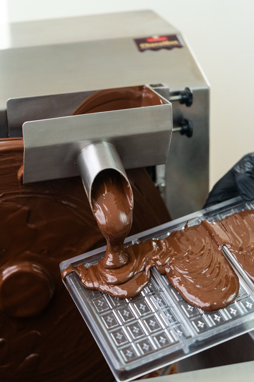 Choc Machine Make chocolates | Chocolate Machines Moulds Melters Bangalore ...
