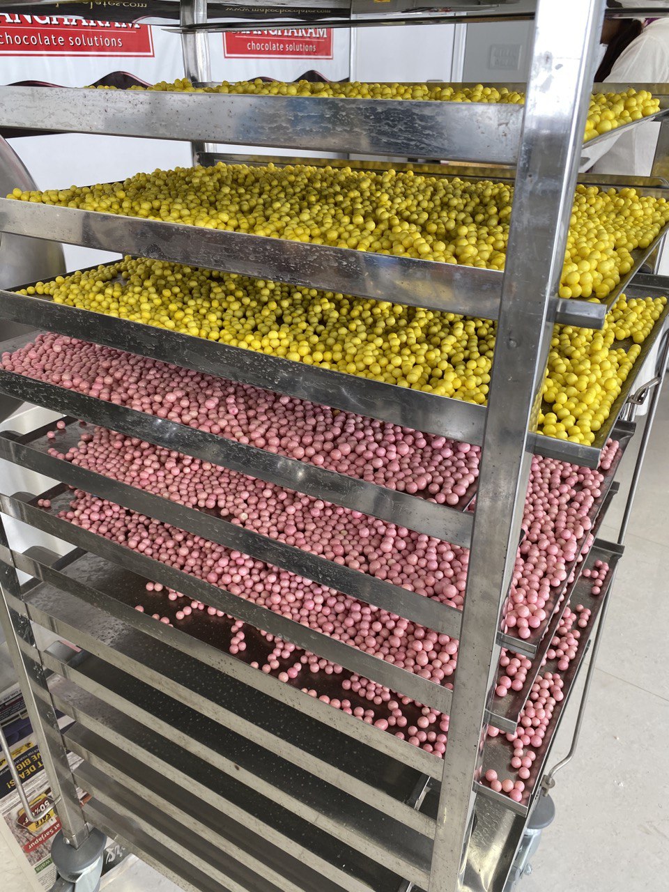 ChocoMan Stainless Steel Trolley - Set of 2