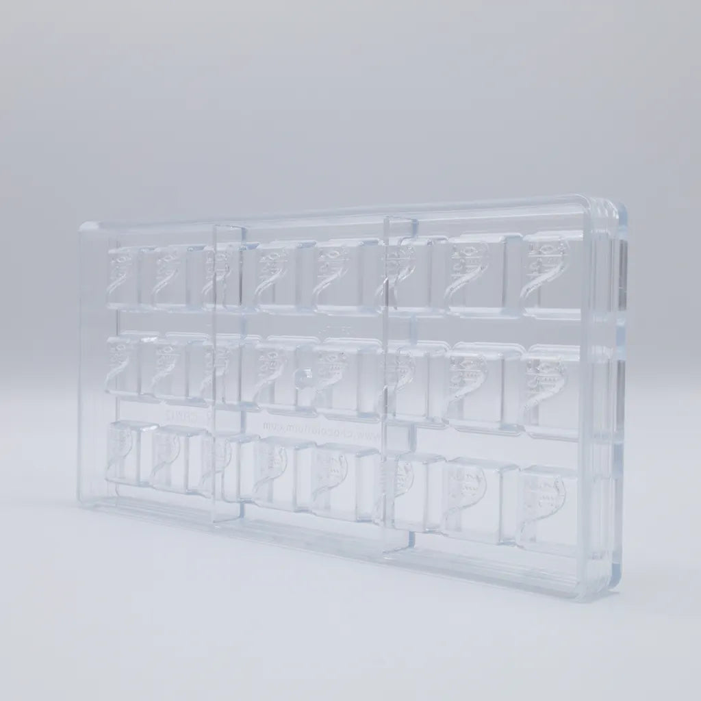 Chocolate Form CF0212 / 8 g / 24 Cavities Polycarbonate Chocolate Mould - Mangharam Chocolate Solutions