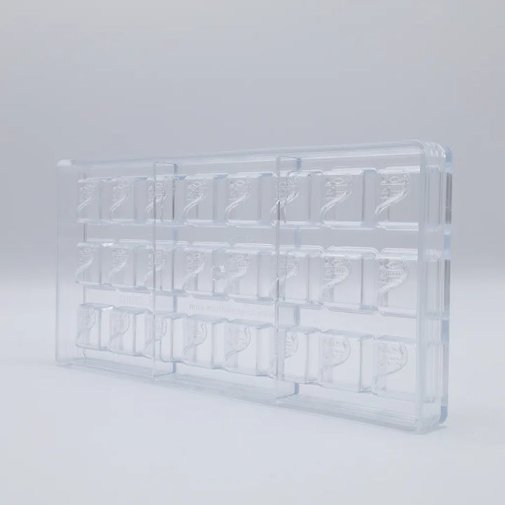 Chocolate Form CF0212 / 8 g / 24 Cavities Polycarbonate Chocolate Mould - Mangharam Chocolate Solutions