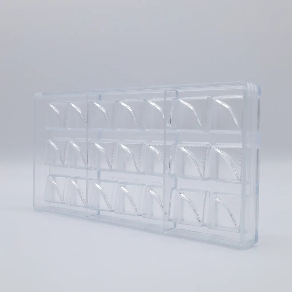 Chocolate Form CF0217 / 11 g / 21 Cavities Polycarbonate Chocolate Mould - Mangharam Chocolate Solutions