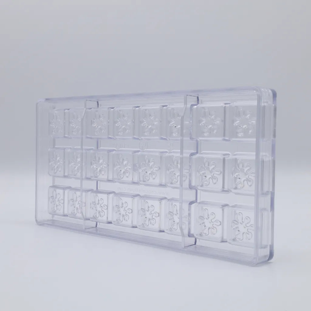 Chocolate Form CF0219 / 8 g / 24 Cavities Polycarbonate Chocolate Mould - Mangharam Chocolate Solutions