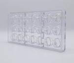 Chocolate Form Polycarbonate Mould CF0305 /  9 gr / 21 cavities from Italy