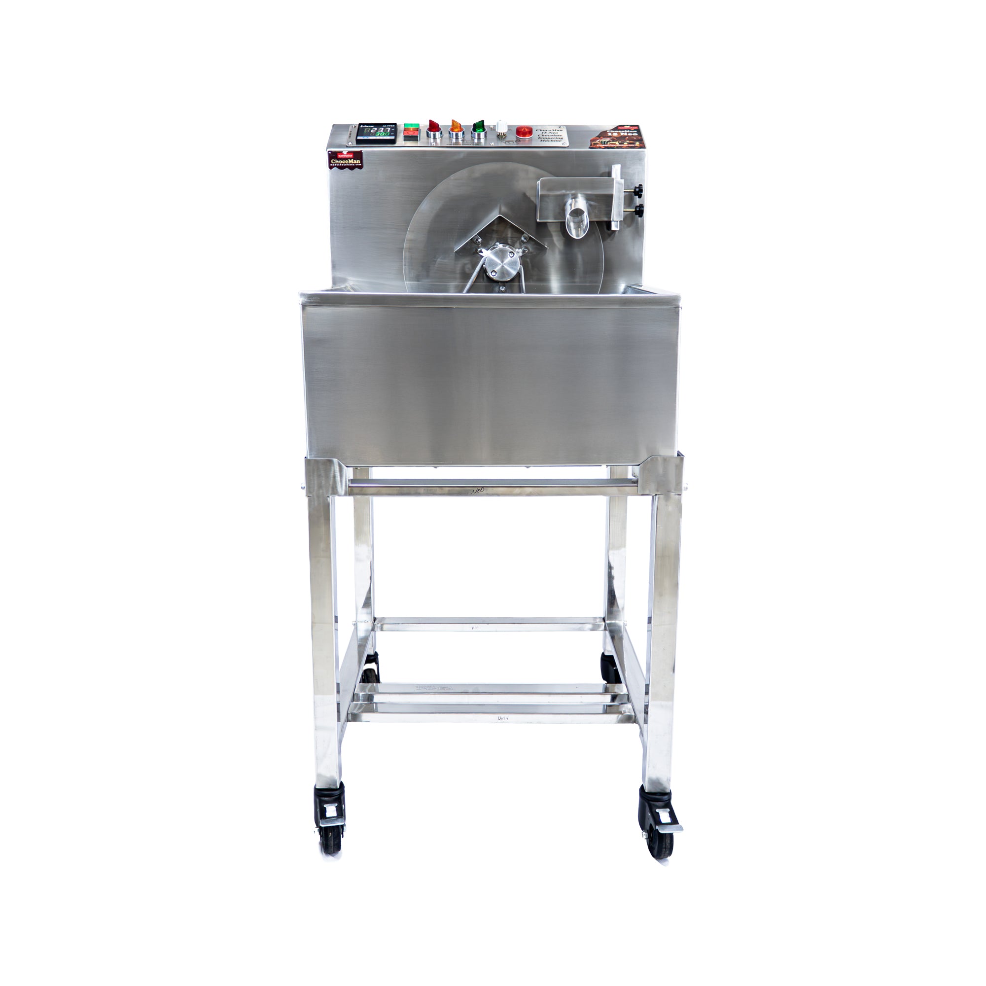 ChocoMan 15 Neo 25-30Kg/8 Hr shift Chocolate Machine with Stainless Steel Trolley