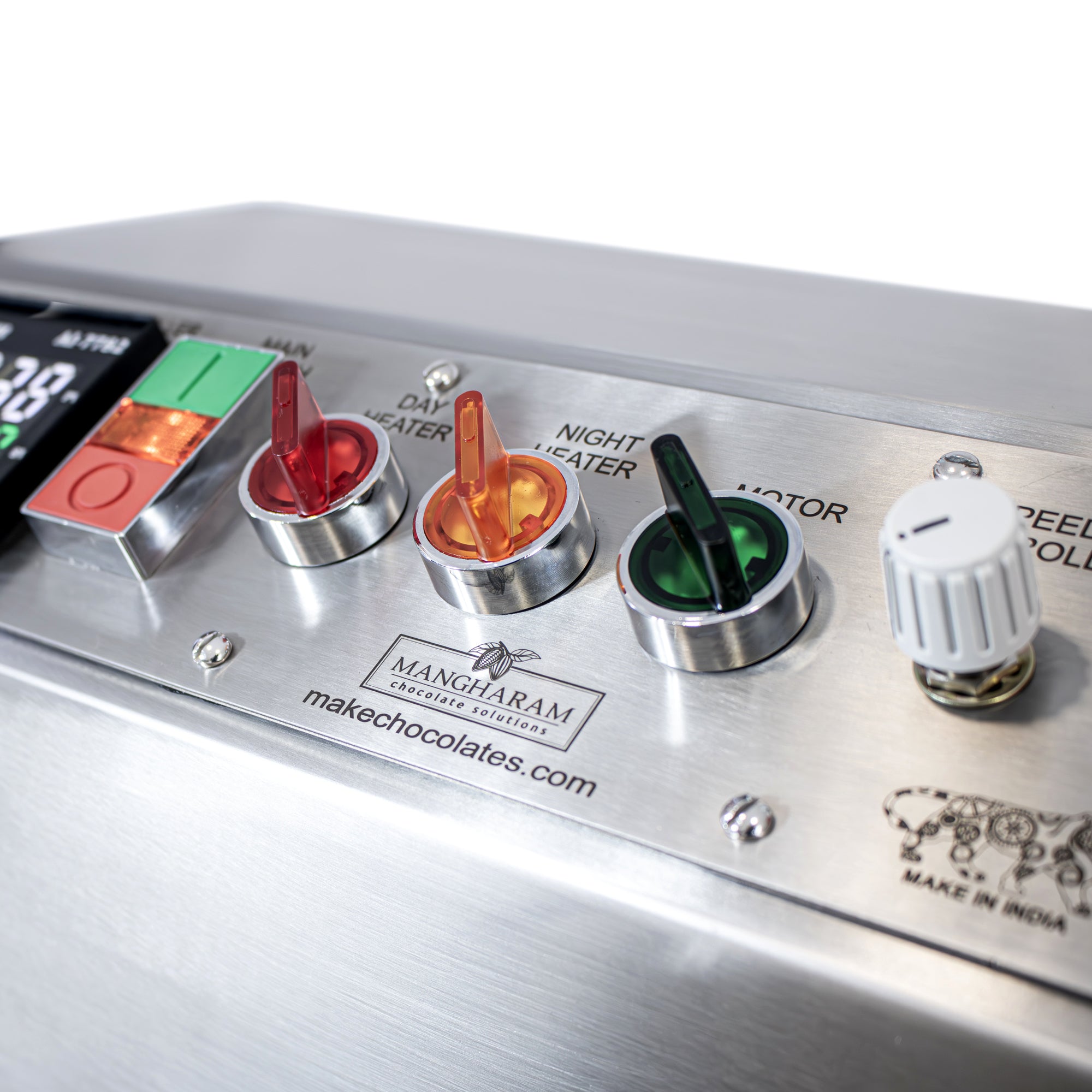 ChocoMan 15 Neo 25-30Kg/8 Hr shift Chocolate Machine with Stainless Steel Trolley