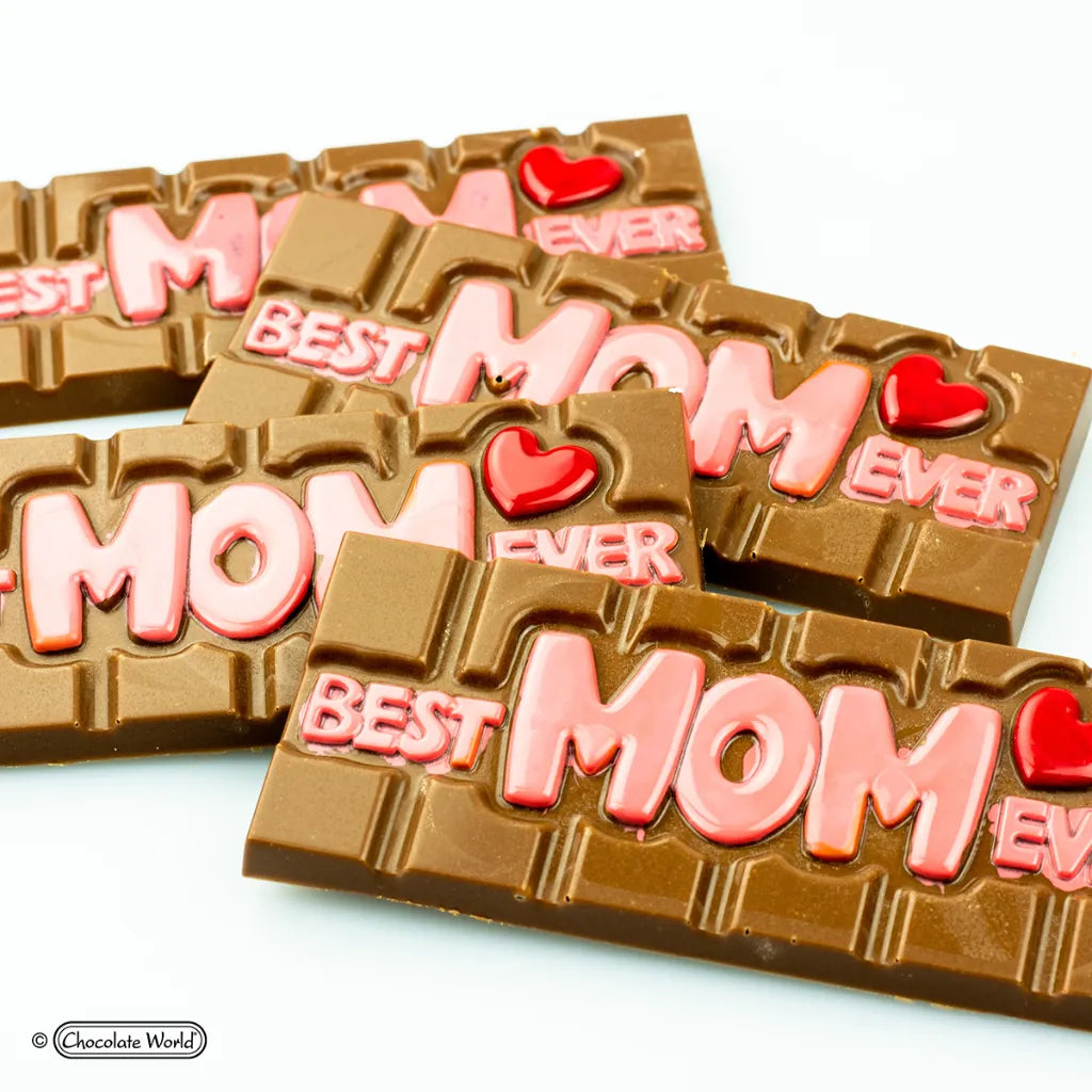Chocolate World RM12016 / 45 g / 4 Cavities Polycarbonate Mould - Mangharam Chocolate Solutions