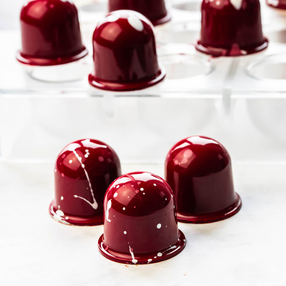 Bonbon Polycarbonate Chocolate Mould RM12018 From Mangharam