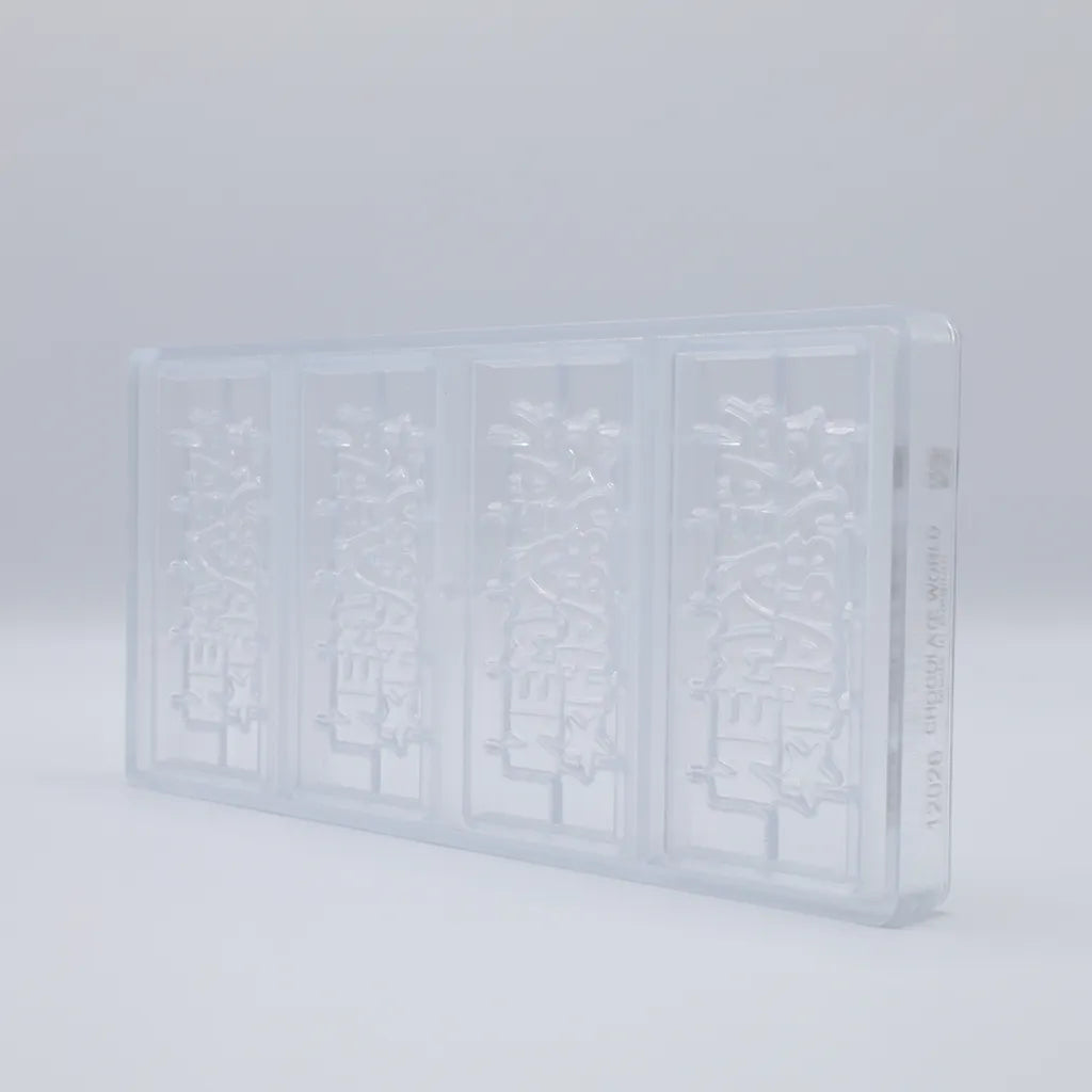 Chocolate World RM12026 / 45 g / 4 Cavities Polycarbonate Mould - Mangharam Chocolate Solutions
