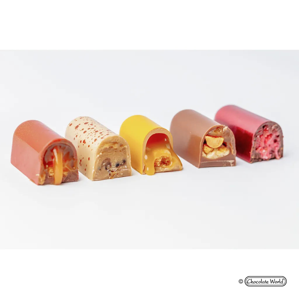 Chocolate World RM12033 / 29 g / 12 Cavities Polycarbonate Mould