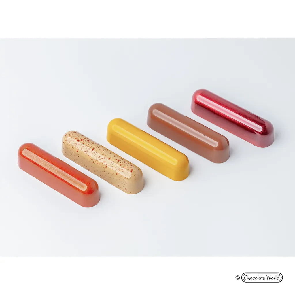 Chocolate World RM12033 / 29 g / 12 Cavities Polycarbonate Mould