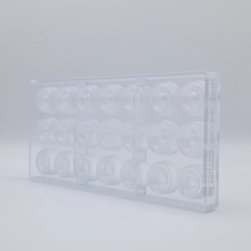 Chocolate World RM12054 / 11.5 g / 21 Cavities Polycarbonate Mould - Mangharam Chocolate Solutions