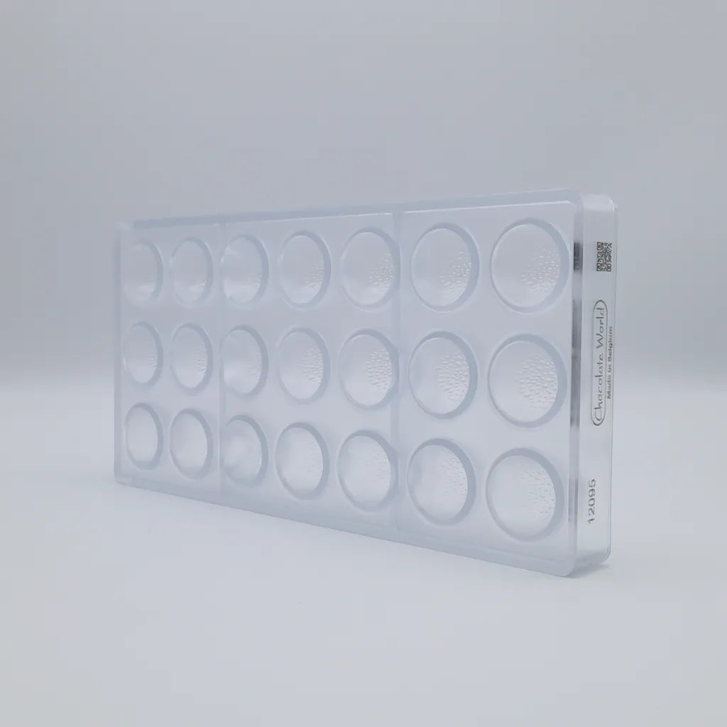 Chocolate World RM12095 / 11.6 g / 21 Cavities Polycarbonate Mould - Mangharam Chocolate Solutions