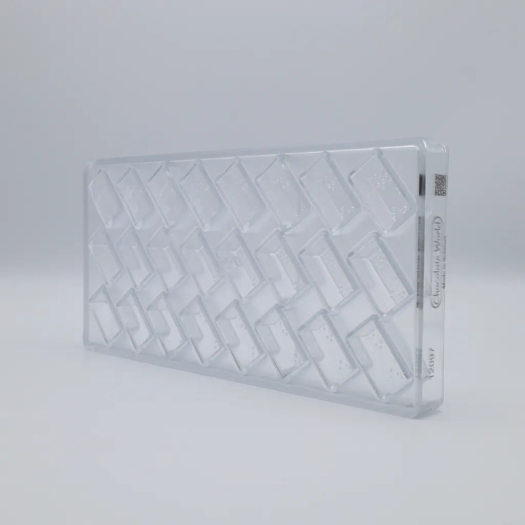 Chocolate World RM12097 / 11.6 g / 24 Cavities Polycarbonate Mould - Mangharam Chocolate Solutions